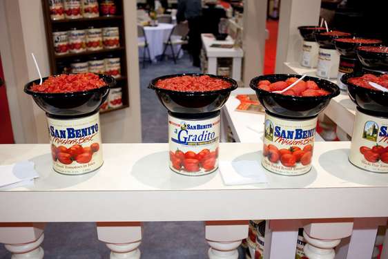 Sample tomato sauces from San Benito