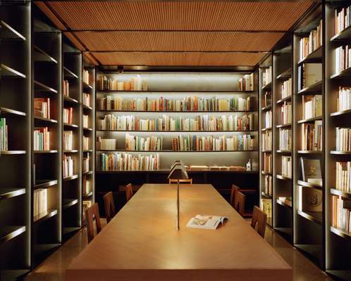 Reference library in Marrakech