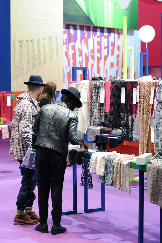 Textiles fair, Paris