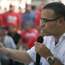 Funes gives a speech to voters in Conchagua