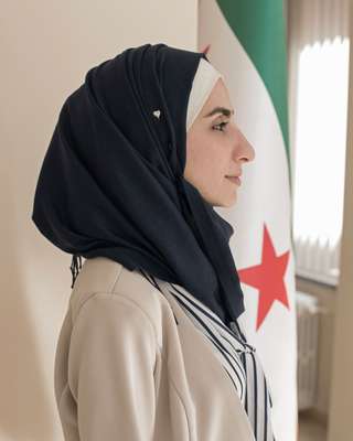Etilaf vice-president Noura Al Amir