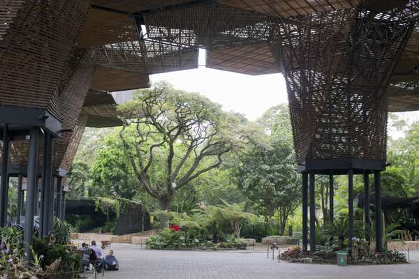 The Orquideorama botanical garden