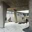 Meditation space designed by Tadao Ando and made from decontaminated granite from Hiroshima
