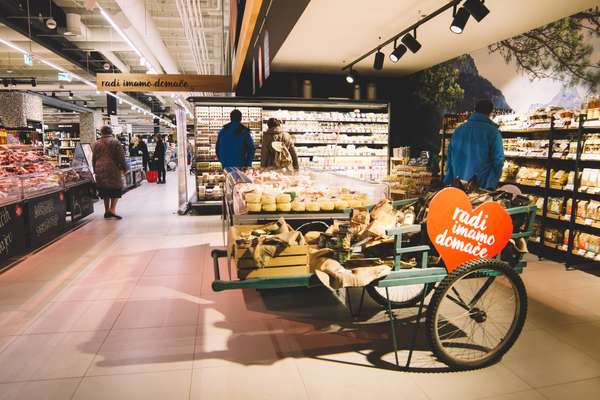 Inside a Mercator shop