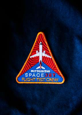 Patch worn by flight-test pilots 