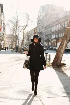 Anna Szilvia Feher, fashion blogger