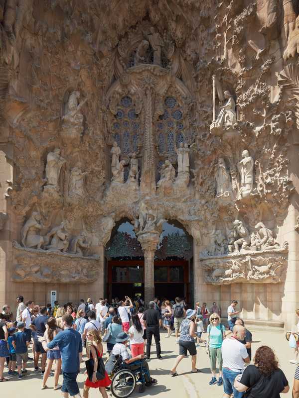 Gaudí’s Nativity façade