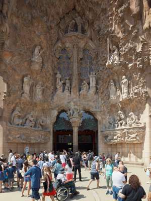 Gaudí’s Nativity façade