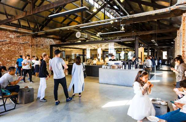 Lune’s new home in a converted warehouse