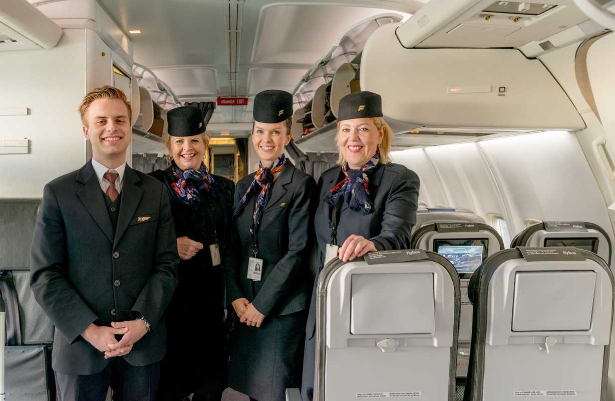 Icelandair flight attendants