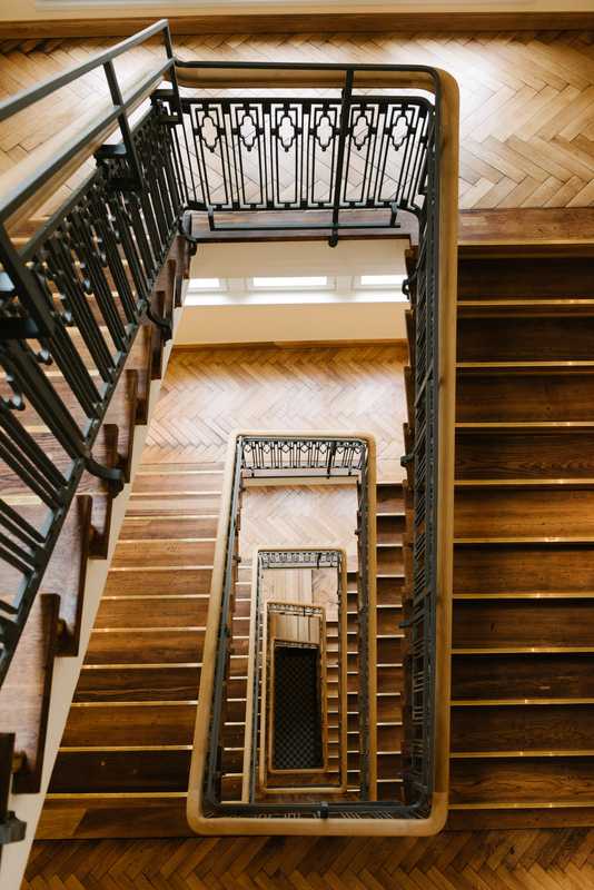 Beautifully renovated staircase