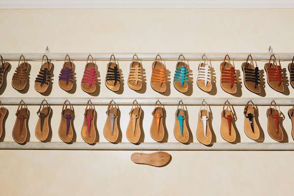 Rondini’s sandal collection