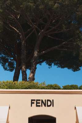 Fendi flagship on  Rue François Sibilli