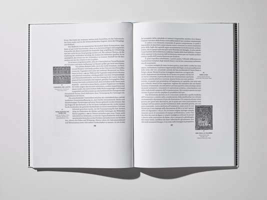 ‘Transposition’, designed  by Spector Books using  Camelot typefaces 