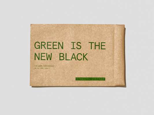 Compostable envelope for Stella McCartney. tipa-corp.com