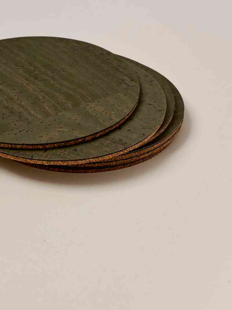 Glass coasters