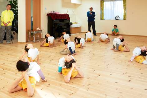 Gymnastics at Byobugaura Harukaze Nursery 