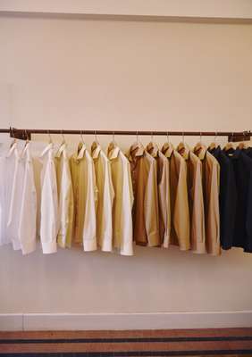 Cotton shirts at Maison Rucher 