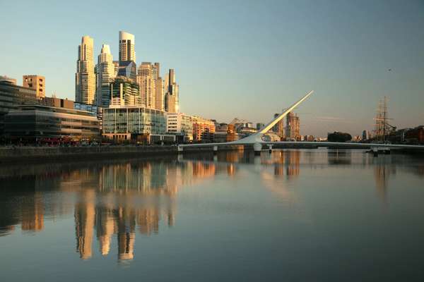 View of Puerto Madero 