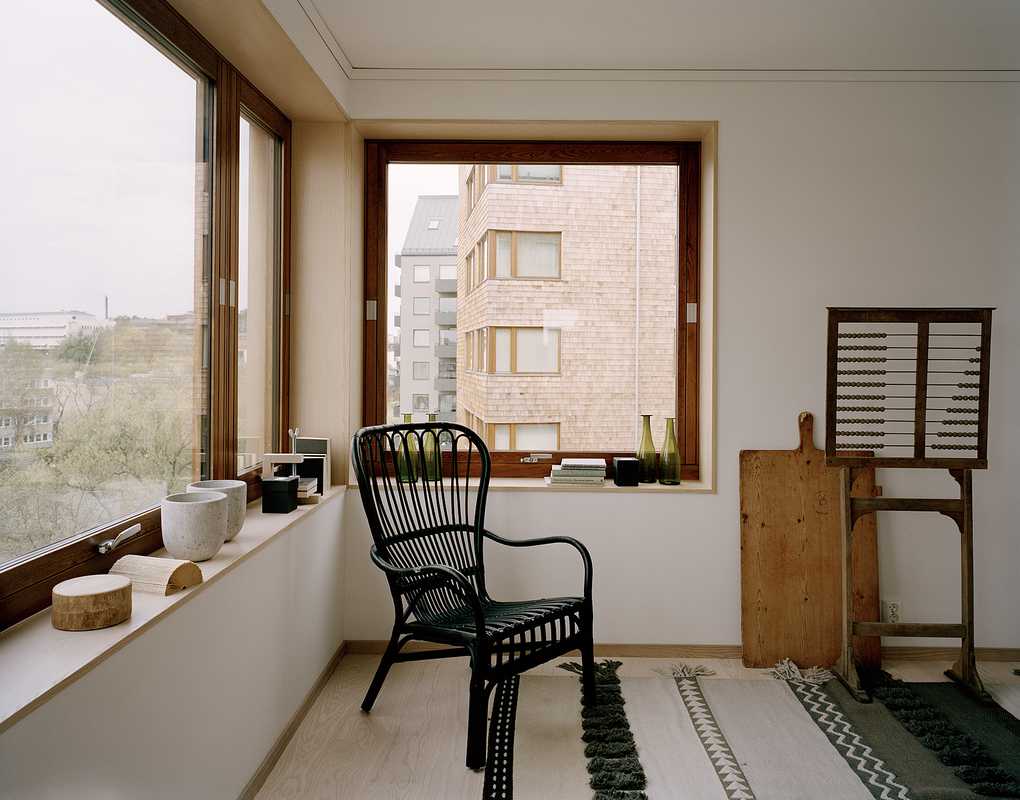 Corner of Arne Olsson's apartment