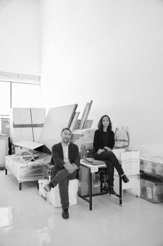  Jocelyn  Wolff, founder of Galerie Jocelyn Wolff and Sandrine Djerouet, director