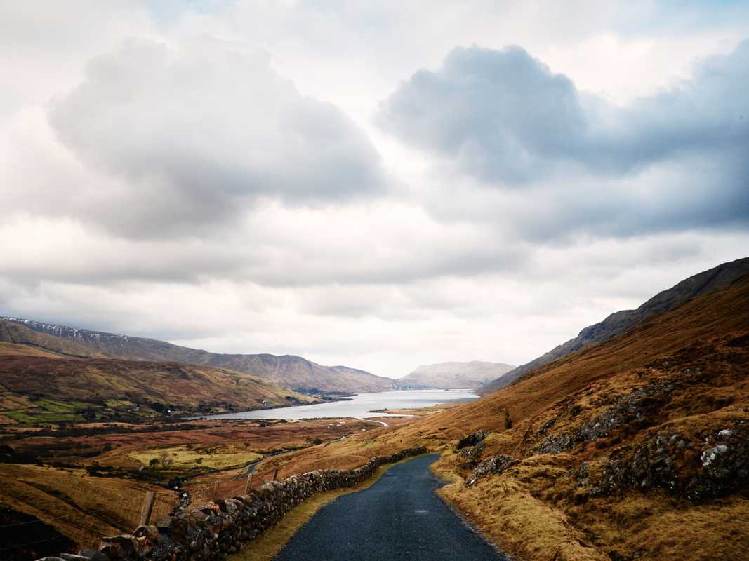 View of Loch na Fooey, where Hogan is based
