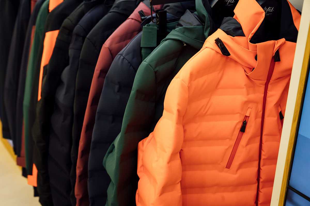 Aztech Mountain jackets about to fly off the rack