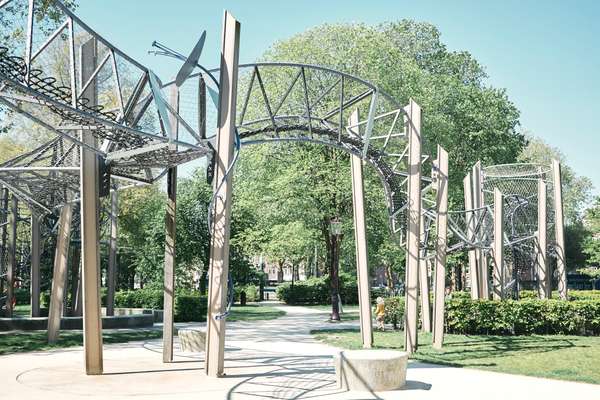 Carve designed this play park at Fredrik Hendrikplantsoen 