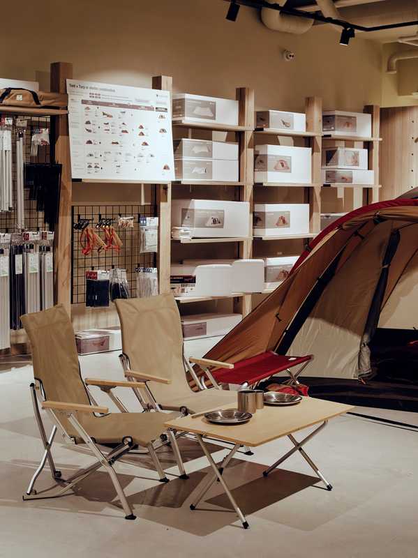 Camping equipment makes up the majority of Snow Peak’s sales
