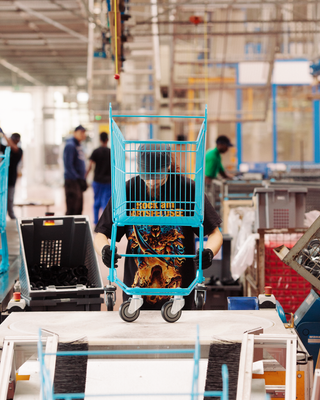 Assembling a trolley 