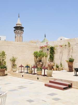 Café M’Rabet in the medina