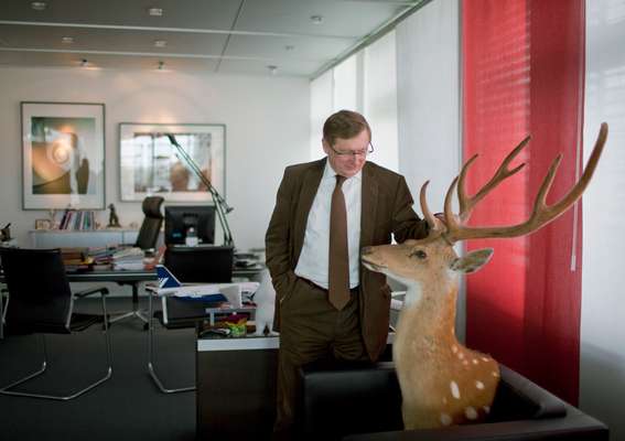 Michael Kerkloh, CEO of Munich Airport, and friend