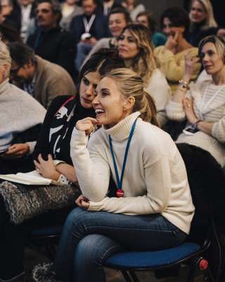 Delegates attending a workshop 