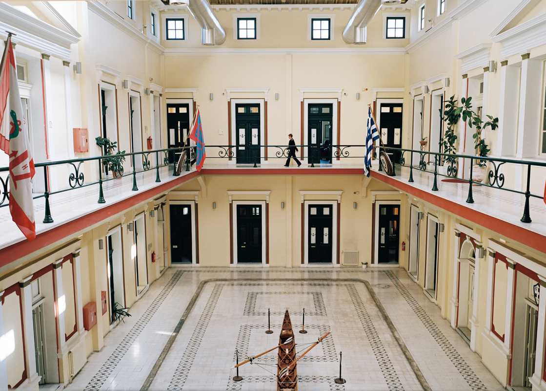 HQ of Piraeus naval academy interior