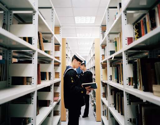 Naval academy library