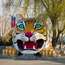 Sculpture outside the Northeast Siberian Tiger Sanctuary