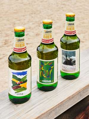 Anniversary-themed Olma beer