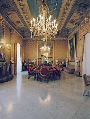 Meeting room in the Palazzo delle Aquile