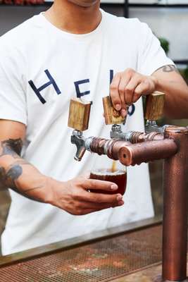 Craft brews on tap