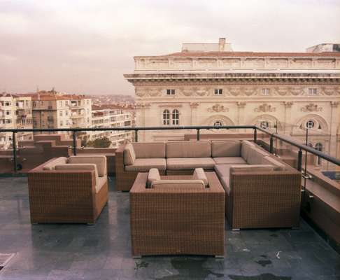 Presidential suite terrace