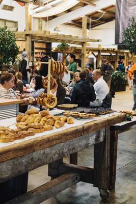 Bread for sale at La Cigale
