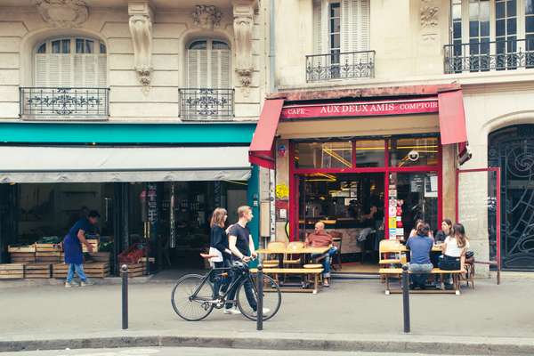 Aux Deux Amis, Neuberg’s favourite bistro