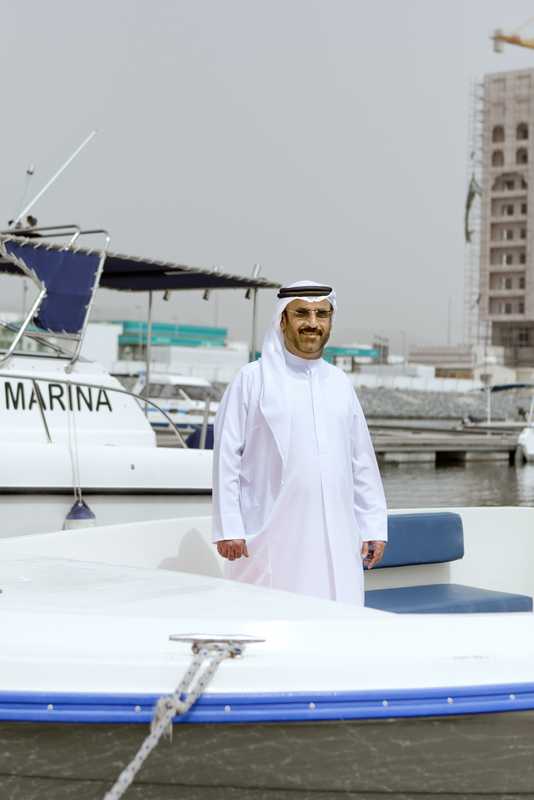 Major Ahmed Ebraheim Alblooshi, managing director, Fujairah International Marine Sports Club