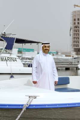 Major Ahmed Ebraheim Alblooshi, managing director, Fujairah International Marine Sports Club