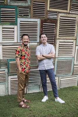 Ronald Akili (left) and Jason Gunawan, the founders of PTT Family 