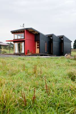 An eco-friendly house built by the pair