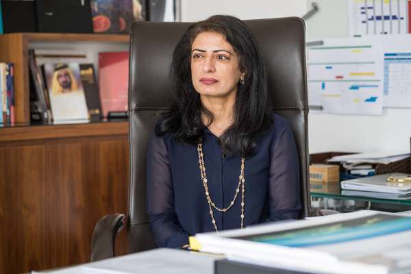 Dr Amina Al Rustamani,  CEO of Tecom Group