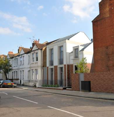 CGI of the Rational House Golden Section-proportioned facade