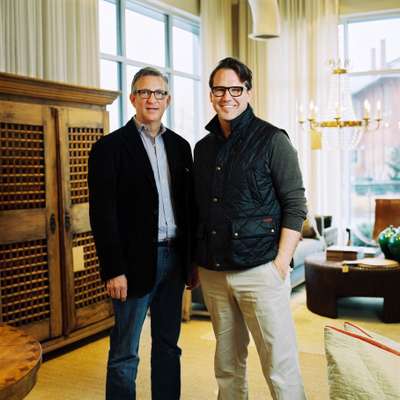 Billy Woodall (left) and Rodney Simmons of design store Revival