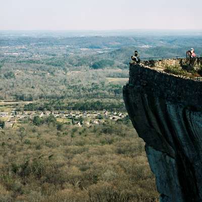 View from the top of Lookout Mountain